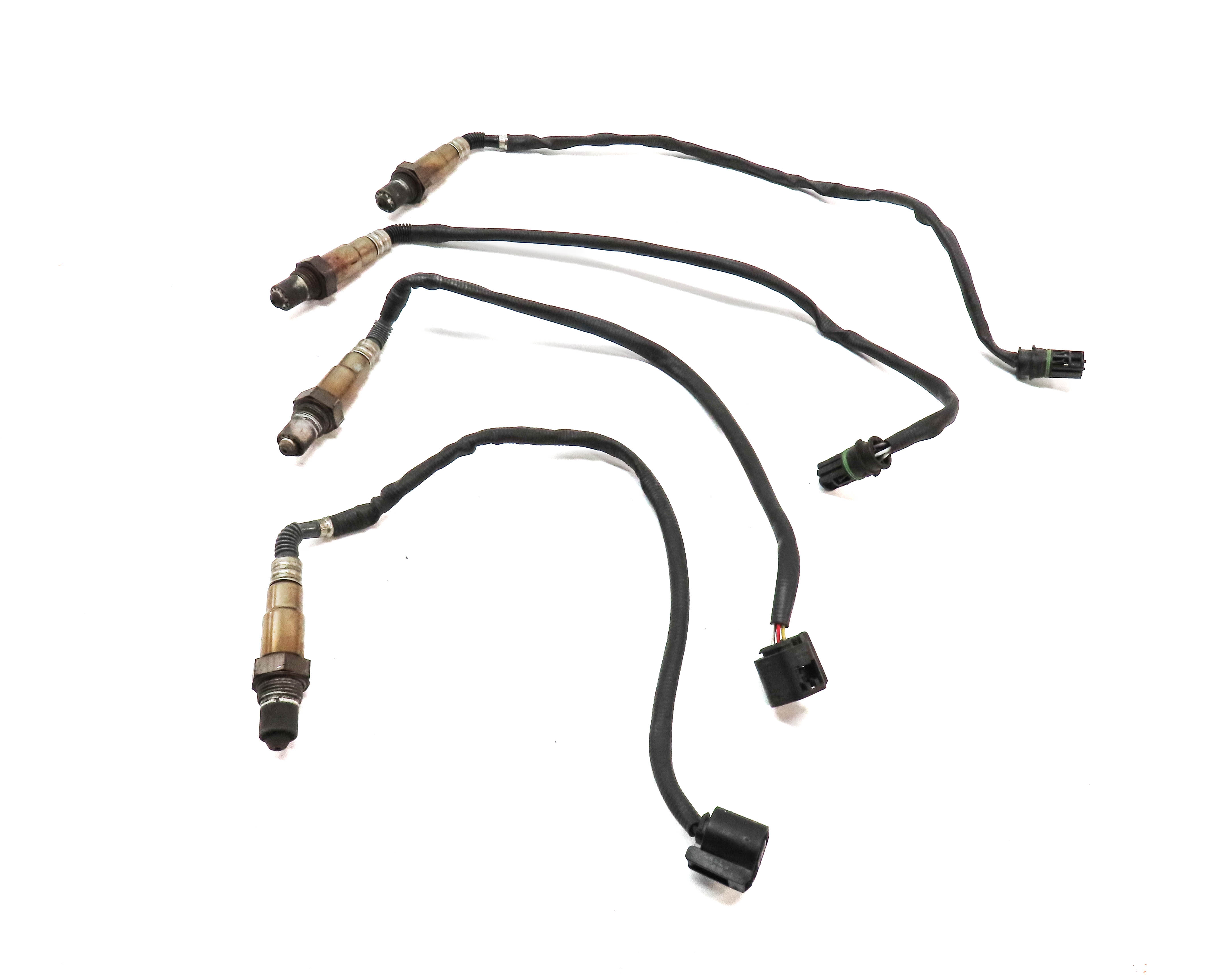 2013 BMW 750LI (F01) 4.4L (N63) ENGINE PRE POST CAT O2 OXYGEN SENSOR SET 4 — exact item pictured